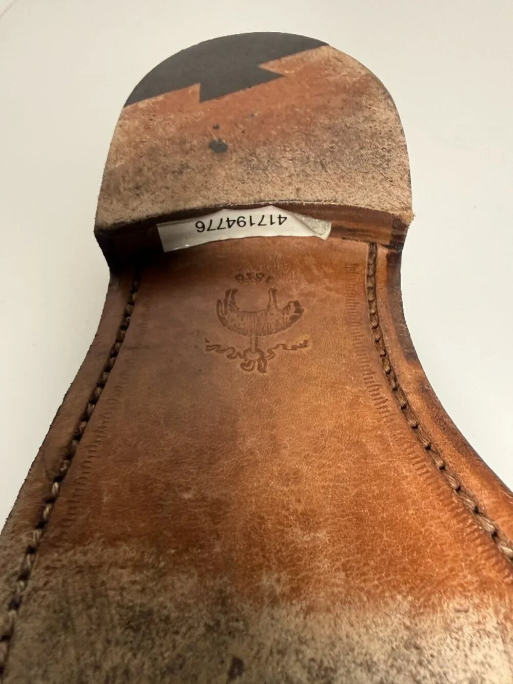 Crockett and Jones Balmoral Saddles/Brooks Brothers Black Fleece Size 9.5D